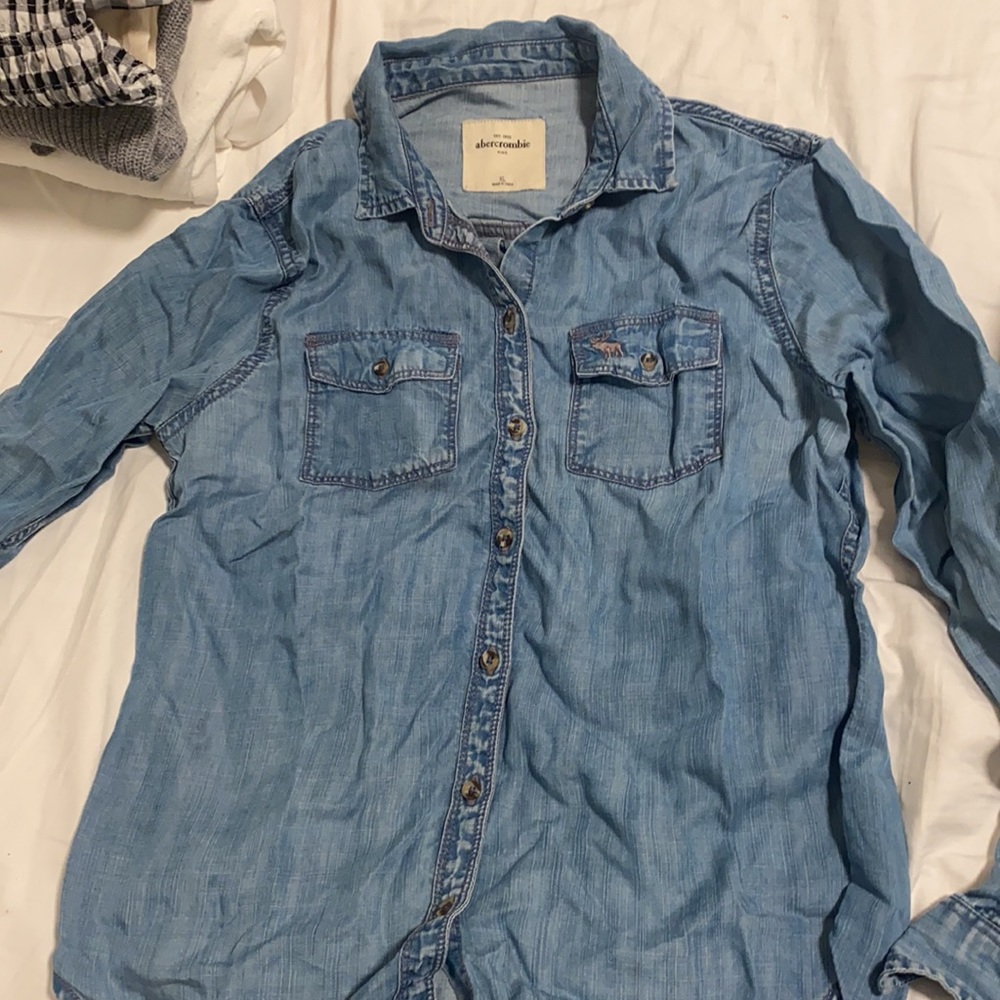 Kids XL denim shirt